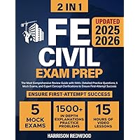 洋書 FE-Civil CBT Exam Practice Problems Practice Problems for the FE-CIVIL CBT Exam: Nearly 500